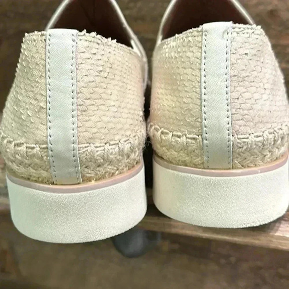 Donald J. Pliner Millie Leather Slip-On Platform Sneakers Tan Snake Print 7.5 - Picture 4 of 8